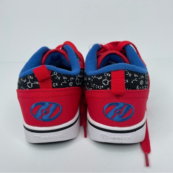 Heelys YTH4 Gr8 Pro Prints Chemistry No Wheels Missing Plug Shoes NWOT - Picture 8 of 10